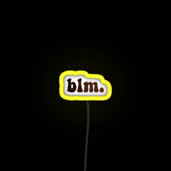 Blm RGB Neon Sign