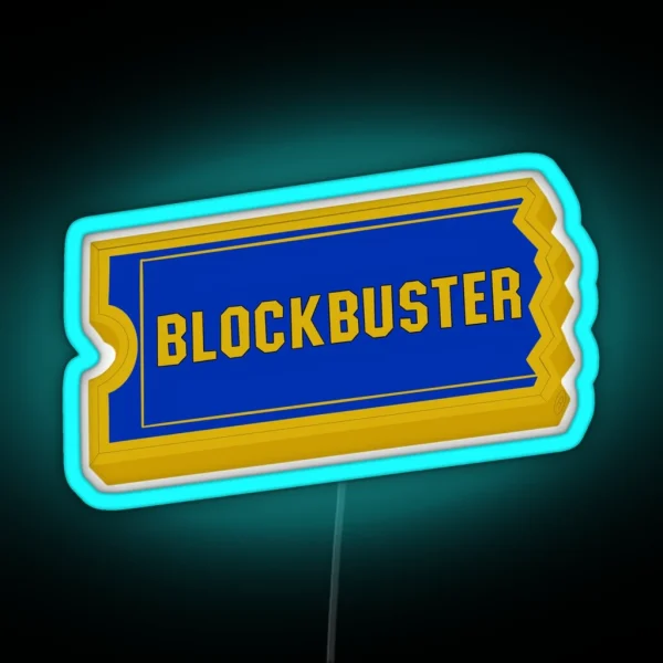 Blockbuster RGB Neon Sign