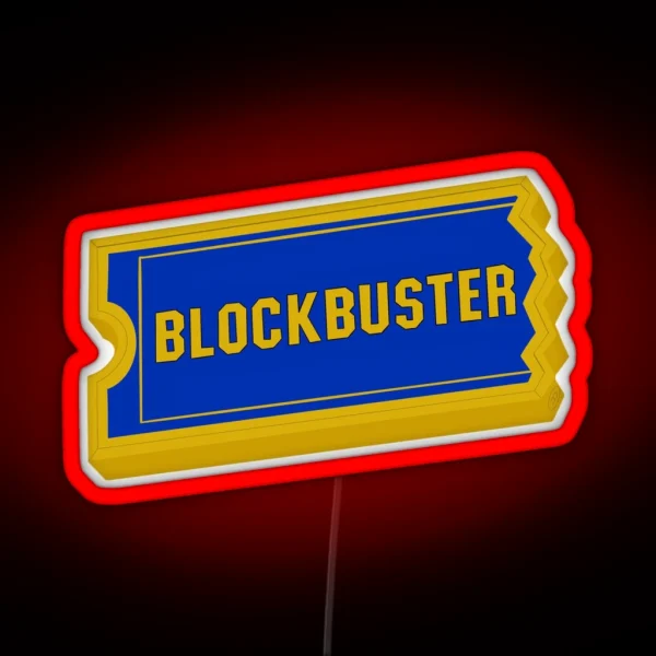 Blockbuster RGB Neon Sign