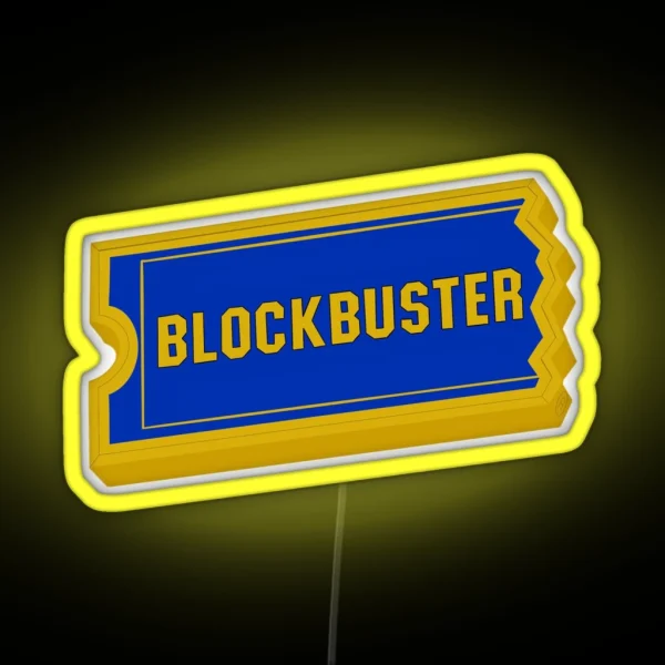 Blockbuster RGB Neon Sign