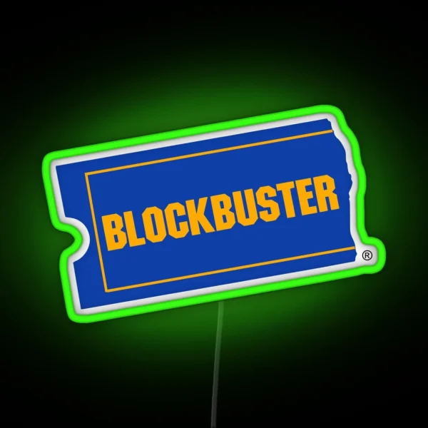 Blockbuster RGB Neon Sign