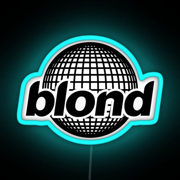 Blond Radio Led Frank Ocean RGB Neon Sign