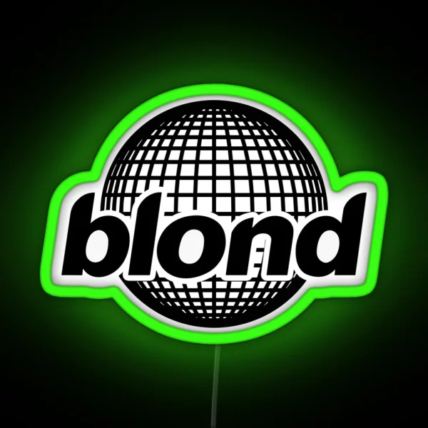 Blond Radio Led Frank Ocean RGB Neon Sign