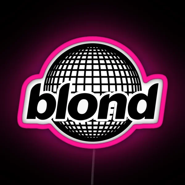 Blond Radio Led Frank Ocean RGB Neon Sign