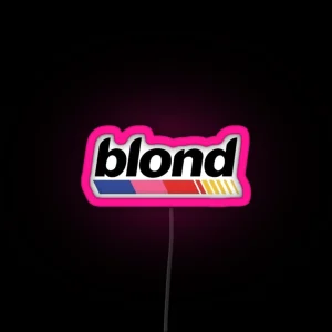 Blond RGB Neon Sign