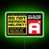 Neon Blood Type RH Factor Indicator Sign for Medical Rooms