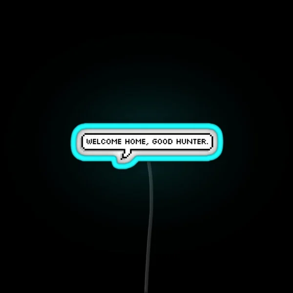 Bloodborne Dialogue Plain Doll RGB Neon Sign