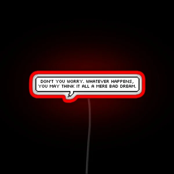 Bloodborne Quote Blood Minister RGB Neon Sign