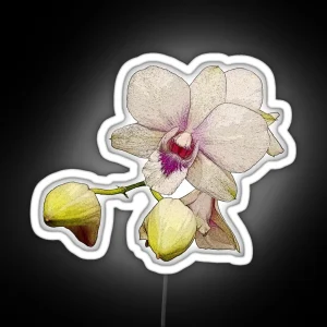 Blooming Orchid RGB Neon Sign