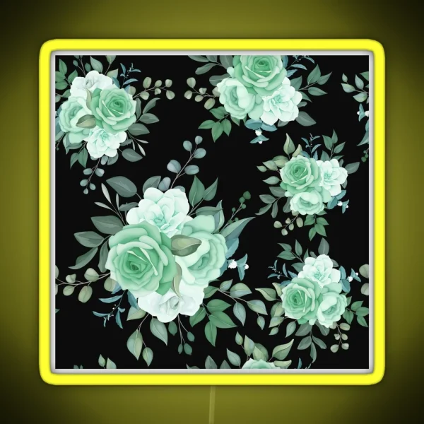 Blooming Rose RGB Neon Sign
