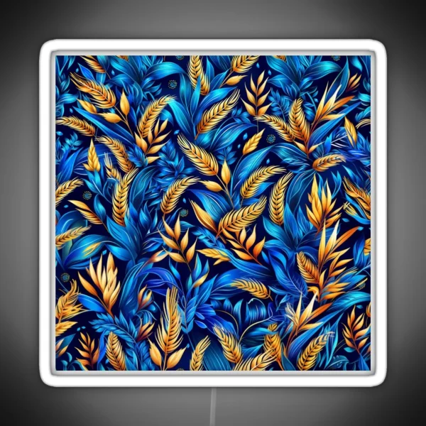 Blue And Barley 001 RGB Neon Sign