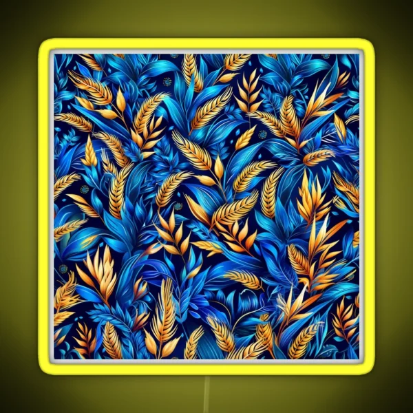 Blue And Barley 001 RGB Neon Sign