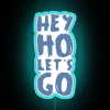 Blue Mood Boosting Energy Enhancing RGB Neon Sign For Home Office