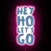 Add vibrant blue color to your space with this sign.