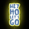 Add Vibrant Blue Accent with This Modern RGB Neon Sign