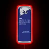Vibrant Blue Edition Neon Sign with Modern Aesthetic and Style
