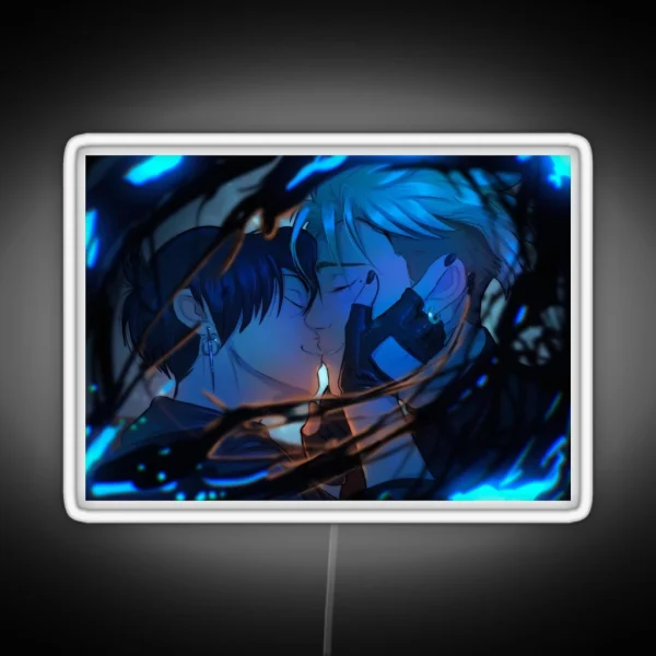 Blue Kiss RGB Neon Sign