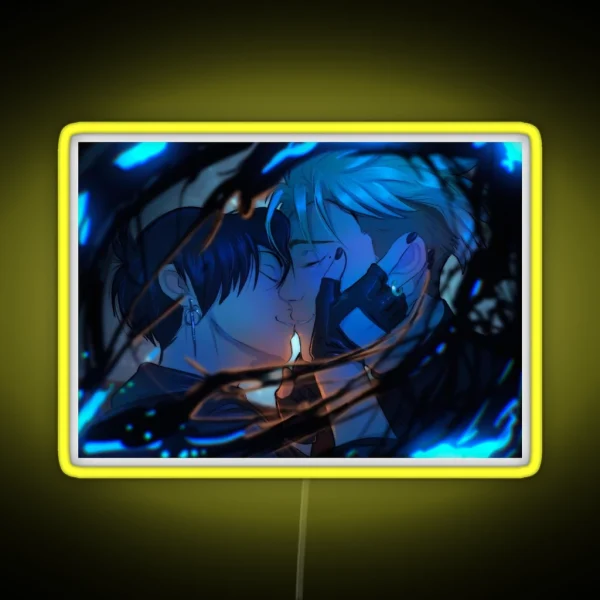 Blue Kiss RGB Neon Sign