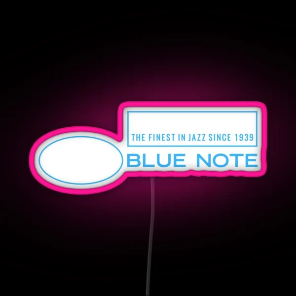 BLUE NOTE 1961 Logo RGB Neon Sign