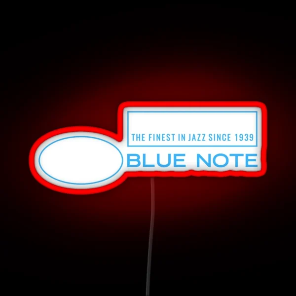 BLUE NOTE 1961 Logo RGB Neon Sign
