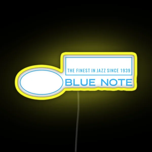BLUE NOTE 1961 Logo RGB Neon Sign