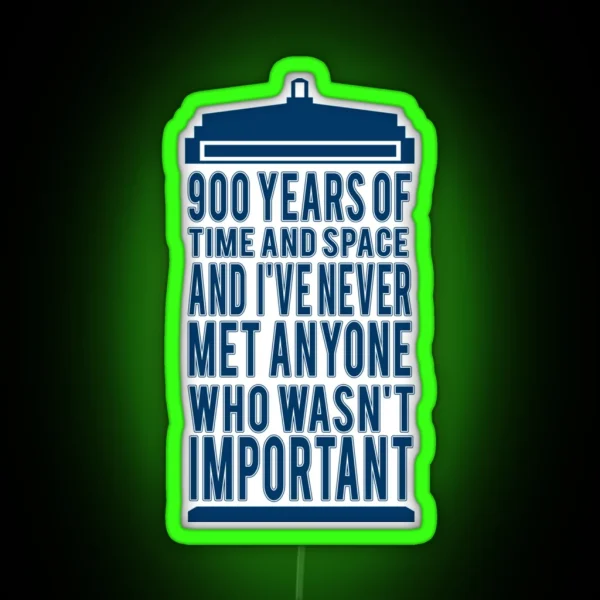 BLUE POLICE BO Perfect Gift RGB Neon Sign