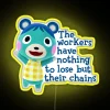 Eye-catching Bluebear LED Sign with Vibrant RGB Color Changing Technology