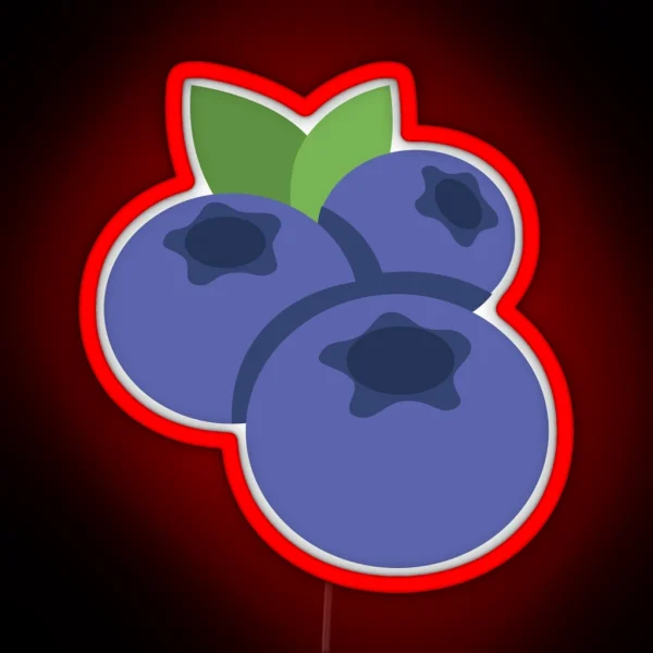 Blueberry RGB Neon Sign