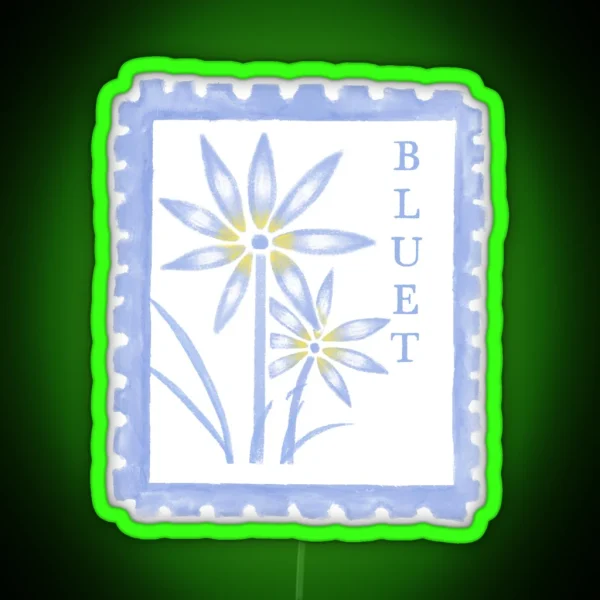 Bluet Stamp RGB Neon Sign