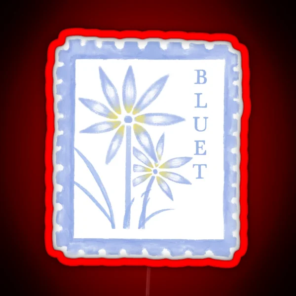 Bluet Stamp RGB Neon Sign