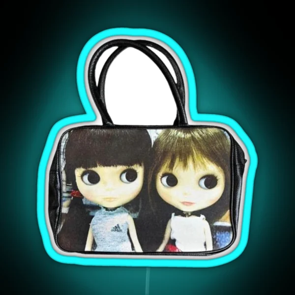 Blythe Doll Purse RGB Neon Sign