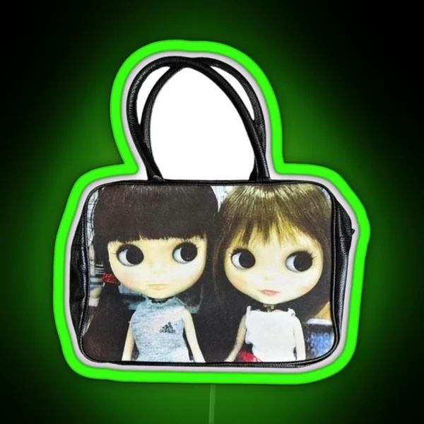 Blythe Doll Purse RGB Neon Sign