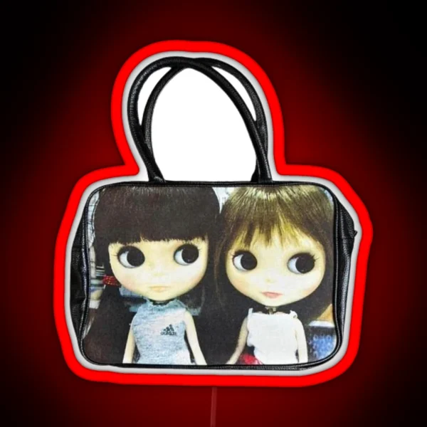 Blythe Doll Purse RGB Neon Sign