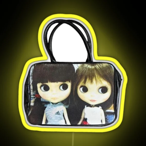 Blythe Doll Purse RGB Neon Sign