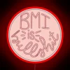 Rebel against body standards with 'BMI is BS' neon statement