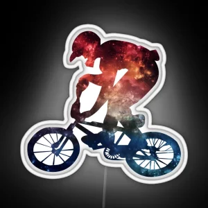 BMX Galaxy RGB Neon Sign