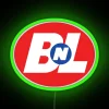 Glowing Buy n Large retail store logo neon advertising display