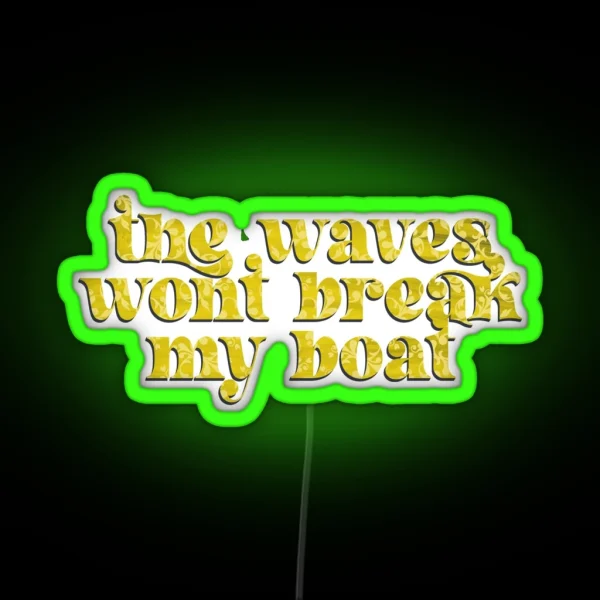 Boat RGB Neon Sign