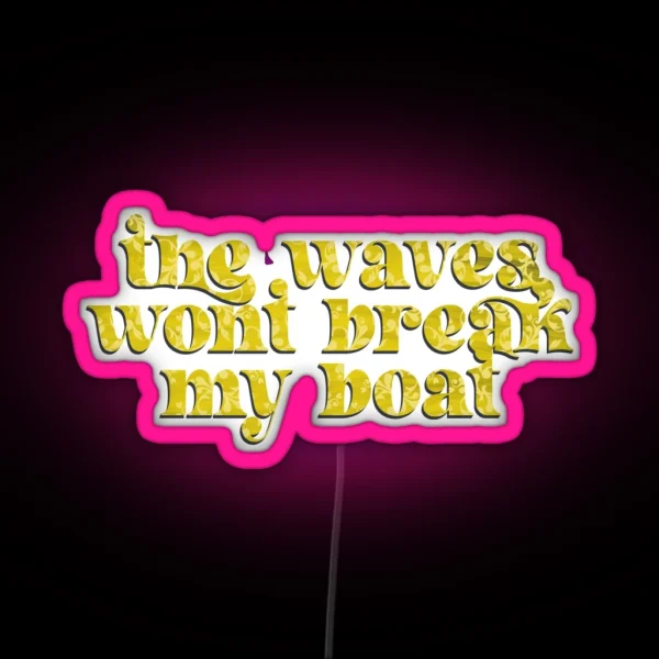 Boat RGB Neon Sign