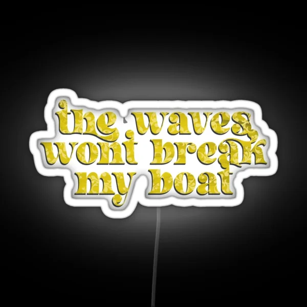 Boat RGB Neon Sign