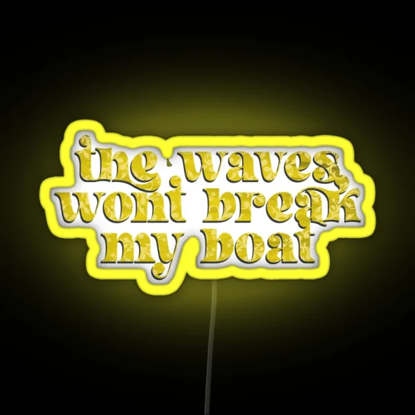 Boat RGB Neon Sign
