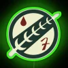 Vibrant Boba Logo with Color-Changing RGB Neon Light Effects
