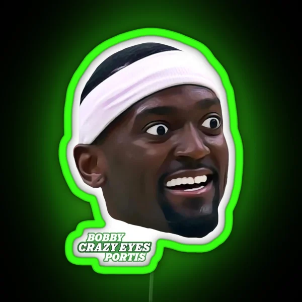 Bobby Crazy Eyes Portis RGB Neon Sign