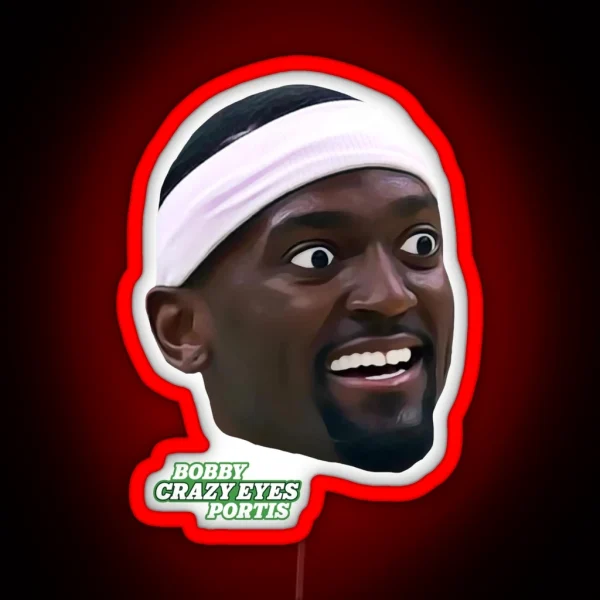 Bobby Crazy Eyes Portis RGB Neon Sign