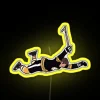 Bobby Orr iconic NHL moment retro sports celebration RGB LED sign