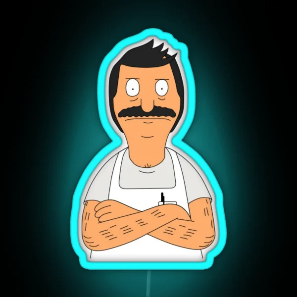Bobs Burger RGB Neon Sign