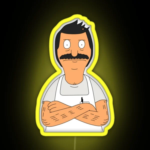 Bobs Burger RGB Neon Sign