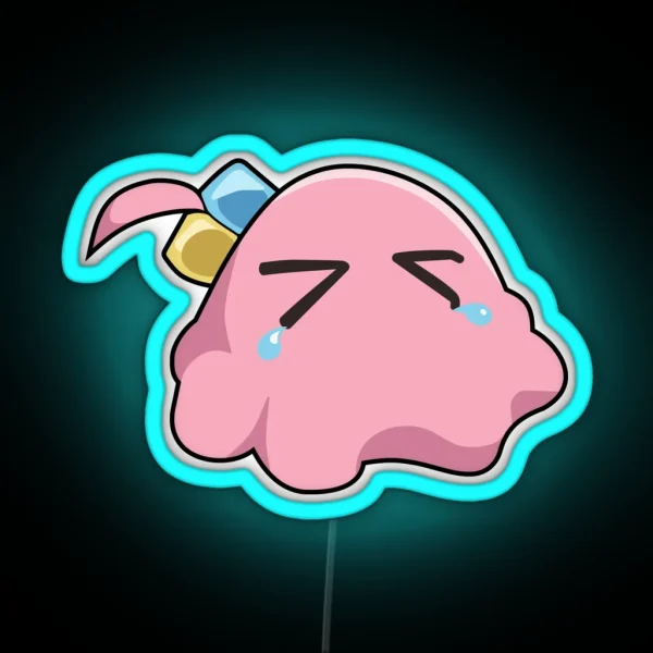 Bocchi The Rock Bocchi Reaction Led Bocchi Blob RGB Neon Sign