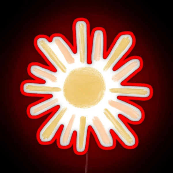 Boho Sun RGB Neon Sign