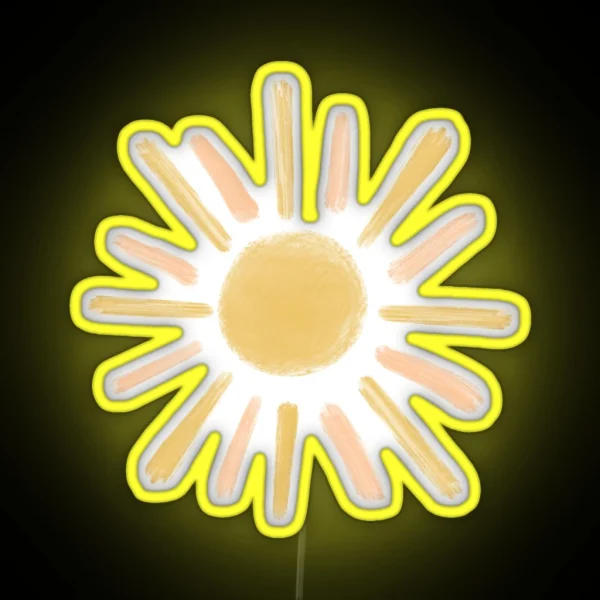 Boho Sun RGB Neon Sign